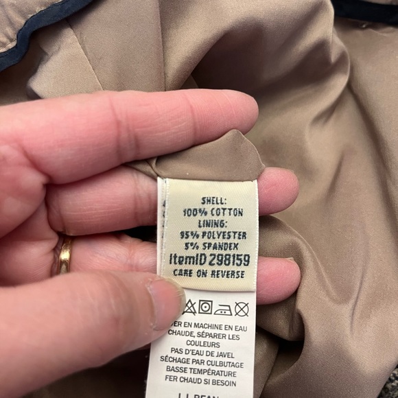 LL Bean Classic Fit dress pants size10 inseams 29 inches - Picture 7 of 10